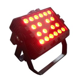 20pcs 15w Rgbwa 5 en 1 luz llevada al aire libre del par de la luz Ip65 del par para la etapa al aire libre
