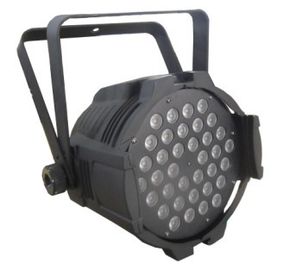 36pcs 3W el par llevado Dmx 3ch/7ch del Rgb puede las luces para la demostración/DJ/disco de la etapa