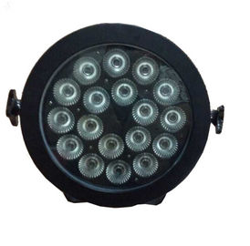 18pcs 4 en 1 par llevado al aire libre impermeable Ip65 para los acontecimientos RGBWA ULTRAVIOLETA