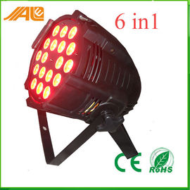 luz ultravioleta del punto de la etapa 6in1 de 18pcs 15w Rgbwa para los acontecimientos del entretenimiento