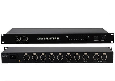 Ennegrezca 8 el regulador de la luz de la manera Dmx512 para las iluminaciones profesionales 90v-240v