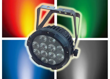 12pcs 10w 4 en 1 par plano hacia fuera llevado puede iluminación llevada Ip65 de la etapa del par de Rgbw