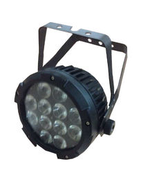 12pcs 10w 4 en 1 par plano hacia fuera llevado puede iluminación llevada Ip65 de la etapa del par de Rgbw