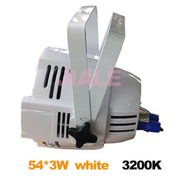 El par llevado blanco caliente puede encender las luces llevadas 3200k 54pcs 3W de la etapa del par 64