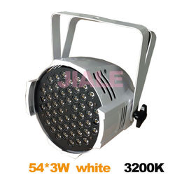 El par llevado blanco caliente puede encender las luces llevadas 3200k 54pcs 3W de la etapa del par 64