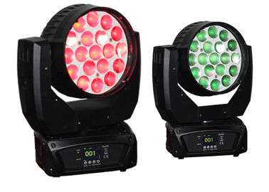 luz principal de mudanza de la luz de 540°Pan 270°Tilt 19pcs 12W RGBW 4in1 LED del lavado principal móvil del enfoque