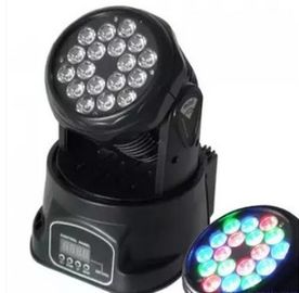 El disco llevó la etapa que encendía 18pcs la mini luz móvil 100-240V 50-60HZ