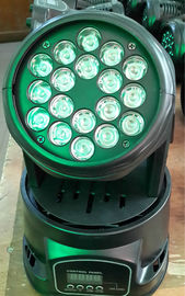 El disco llevó la etapa que encendía 18pcs la mini luz móvil 100-240V 50-60HZ