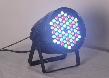 192w 60pcs llevó la aleación de aluminio de las luces Dmx512 de DJ de la etapa de las latas del par