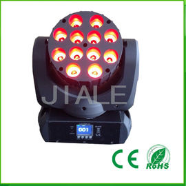 12pcs 10w Rgbw 4 en 1 DJ efectúan el efecto llevado proyector que enciende el CE RoHS