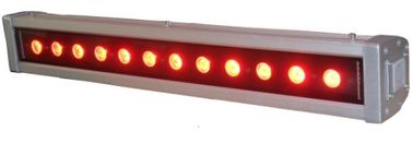 la luz llevada linear de la lavadora de la pared de 12pcs 4w Rgbw llevó las lavadoras Dmx512 4/8ch de la pared