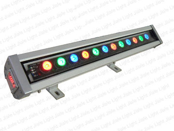 12pcs impermeable 1w llevó el aluminio del alto brillo de la luz Dmx512 del lavado de la pared