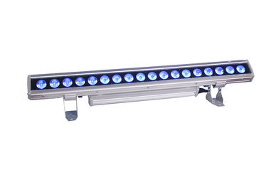 18pcs 6 en 1 luz de la etapa de la luz RGBWAUV del lavado de la pared del LED