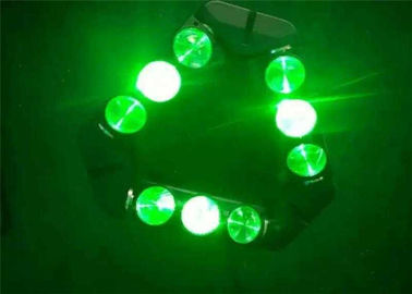 La iluminación principal móvil 9 del haz de la araña de DMX512 100w dirige la CA 110-240V 50-60HZ de las luces