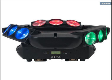 La iluminación principal móvil 9 del haz de la araña de DMX512 100w dirige la CA 110-240V 50-60HZ de las luces