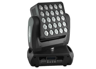 Remate a 1 CREE americano del alto lumen del plano 25 x 12w, color de RGBW que mezcla las luces principales móviles a DJ principal móvil de la luz/del cuadrado del LED