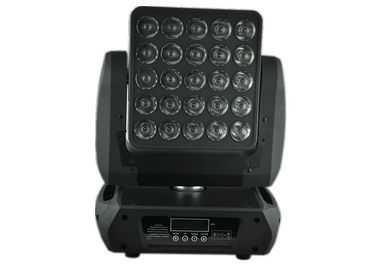 Remate a 1 CREE americano del alto lumen del plano 25 x 12w, color de RGBW que mezcla las luces principales móviles a DJ principal móvil de la luz/del cuadrado del LED