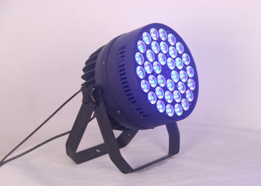 36 el par de las PC x 10W LED puede las luces RGBW 4 en 1 CA ligera 90V - 240V 3 control del disco 4/8CH DMX 512 del perno DMX512 amo-esclavo