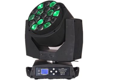 Efectúe la iluminación de la CA móvil 110-240V 50-60HZ de las luces de la cabeza de DJ del haz 19pcs