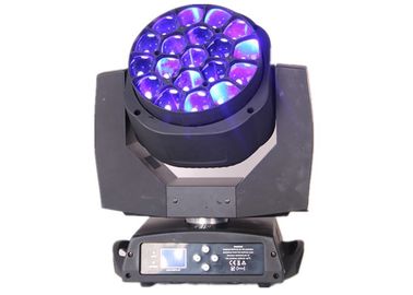 Efectúe la iluminación de la CA móvil 110-240V 50-60HZ de las luces de la cabeza de DJ del haz 19pcs