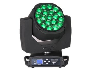 el enfoque de 19x12w RGBW 4in1 llevó los ojos grandes de la abeja que movían la luz principal de la etapa ligera de /DJ de las luces de la etapa del disco
