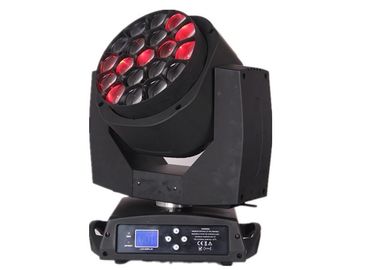 el enfoque de 19x12w RGBW 4in1 llevó los ojos grandes de la abeja que movían la luz principal de la etapa ligera de /DJ de las luces de la etapa del disco