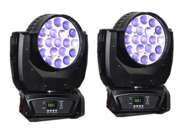 Pequeña etapa que enciende 19 * 12W cabezas móviles del punto principal móvil de la luz/LED del haz LED