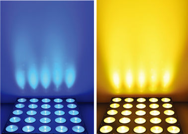 El alto lumen DJ efectúa las luces 25pcs RGB 3 en 1 iluminación de la matriz del panel LED