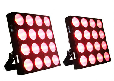 la iluminación de la etapa de Dmx del panel de 16pcs RGB llevó el efecto que encendía 500W