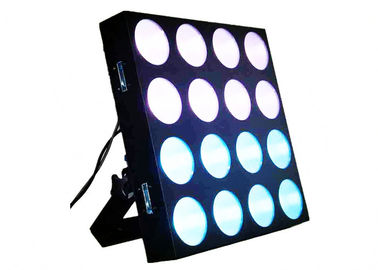 la iluminación de la etapa de Dmx del panel de 16pcs RGB llevó el efecto que encendía 500W