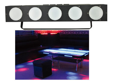 matriz de 5pcs RGBW LED que enciende 200W con CE y RoHS de la luz de la anteojera DMX512