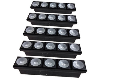 matriz de 5pcs RGBW LED que enciende 200W con CE y RoHS de la luz de la anteojera DMX512