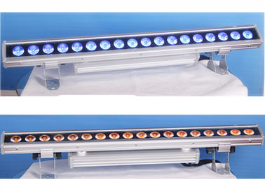 Alto lumen 6 en 1 luz del lavado de la pared del LED prenda impermeable de 18pcs x de 18W