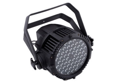 Prenda impermeable profesional RGBW 162W 110-240V de la iluminación de la etapa 54pcs