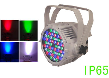 Prenda impermeable profesional RGBW 162W 110-240V de la iluminación de la etapa 54pcs