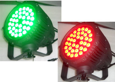 36PCS 4 EN 1 par de la prenda impermeable de la iluminación del RGB puede las luces para la demostración del partido del concierto