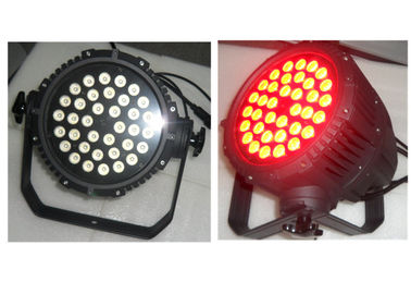 36PCS 4 EN 1 par de la prenda impermeable de la iluminación del RGB puede las luces para la demostración del partido del concierto