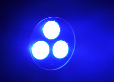 1-13 la velocidad DJ del estroboscópico de los herzios efectúa luces con alta LED fuente brillante de 3 PC