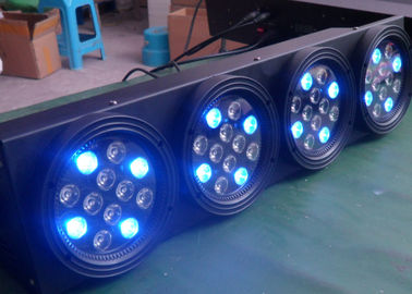 El alto lumen DJ efectúa las luces, etapa profesional que enciende par llevado 144W de 48pcs X 3W puede las luces llevadas 8CH