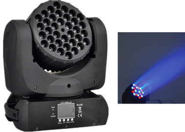 108w luz principal móvil del disco LED, 5 - luces principales móviles de DJ del ángulo de haz 60°