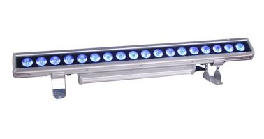 18pcs 15w llevó la luz 9 Ch IP65 DMX512 de la lavadora de la pared para la decoración al aire libre de la iluminación