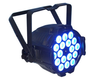 Las luces principales móviles coloridas activadas sonido de DJ, par de DMX 512 LED pueden iluminación