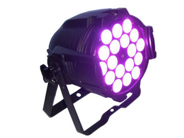 Las luces principales móviles coloridas activadas sonido de DJ, par de DMX 512 LED pueden iluminación