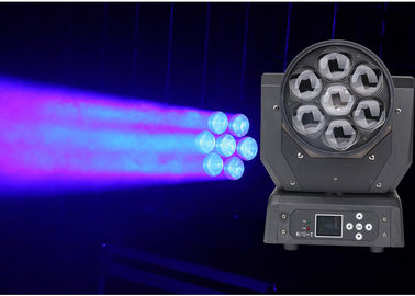 La cabeza móvil a todo color DJ del LED efectúa la luz CH 22/50 DMX512 7 * lámpara del punto de 20W LED