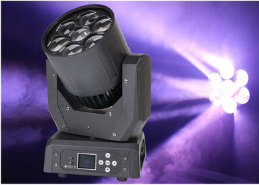 La cabeza móvil a todo color DJ del LED efectúa la luz CH 22/50 DMX512 7 * lámpara del punto de 20W LED