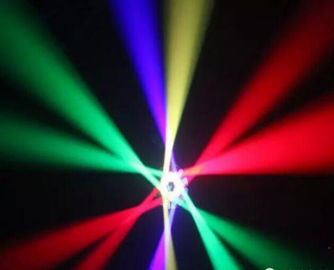 El lavado Osram del haz de los ojos 7 X 15w Rgbw 4in1 de la abeja llevó las luces de la demostración de la etapa que movían la cabeza