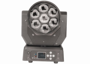 La cabeza móvil a todo color DJ del LED efectúa la luz CH 22/50 DMX512 7 * lámpara del punto de 20W LED