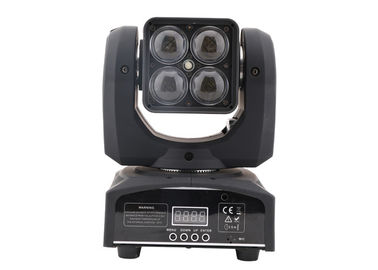 4 X 10w Rgbw 4 en 1 llevaron la luz principal móvil del mini lavado para la iluminación de la etapa de DJ