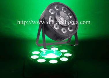 7 / 8 PC DJ de la barra de hierro en U 10 efectúan las luces RGB 3 en 1 luz llevada del par del alto brillo