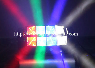 8 x 10 iluminación principal móvil del partido de la araña de la luz 80 W RGBW de la etapa de W LED